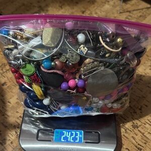 Mixed Jewelry Lot with Various Colors